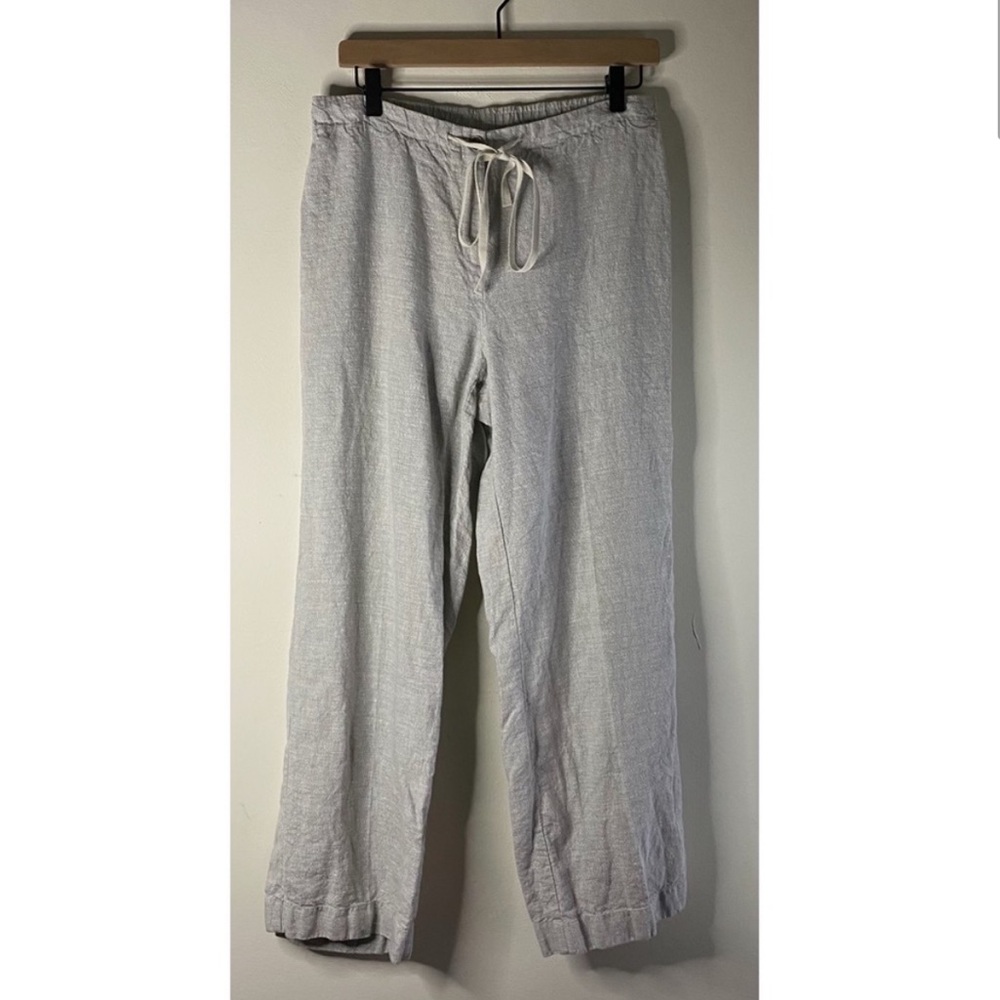 Wide Leg Linen Pants